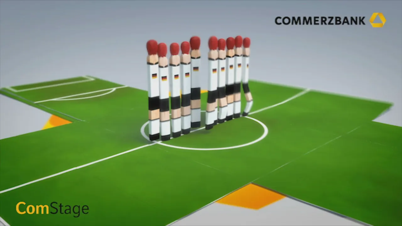 Commerzbank Fußball WM 2010 Promotion