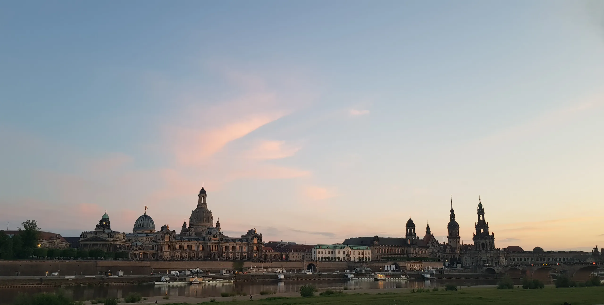 Dresden Skyline View