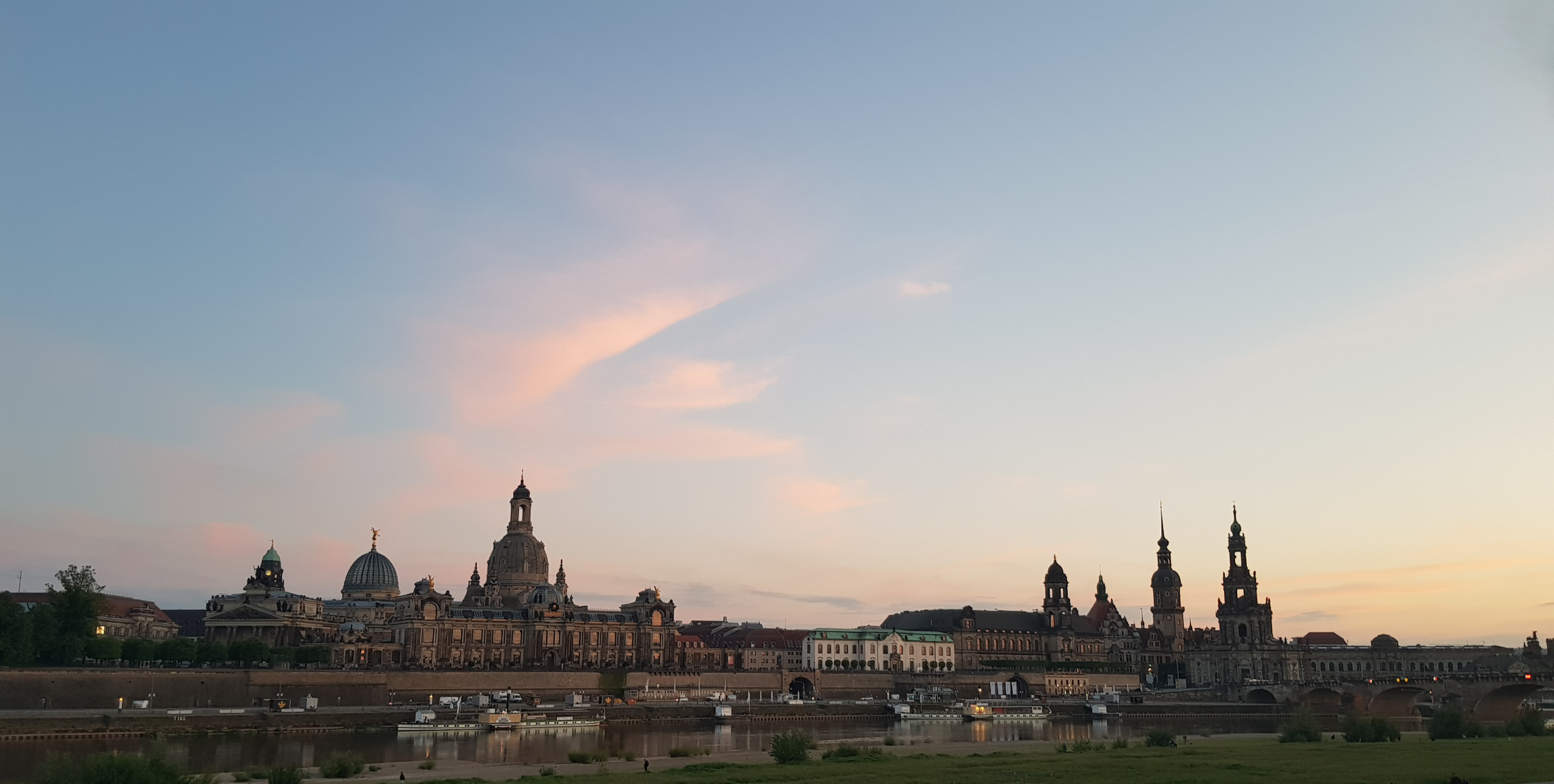 Dresden Skyline View